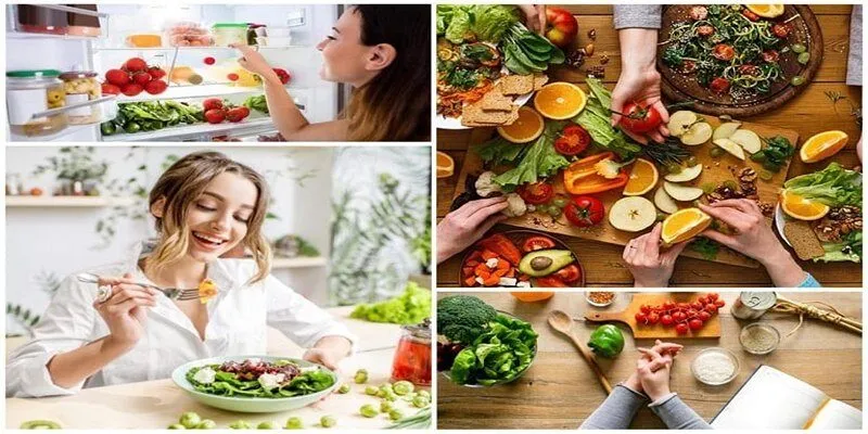 Chế độ ăn lành mạnh giúp tăng sức khỏe và năng lượng hàng ngày