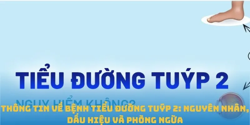 Thông tin về bệnh tiểu đường tuýp 2: Nguyên nhân, dấu hiệu và phòng ngừa